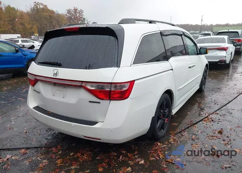 2012 Honda Odyssey Touring/Touring Elite из США, поврежденный, VIN 5FNRL5H93CB112750